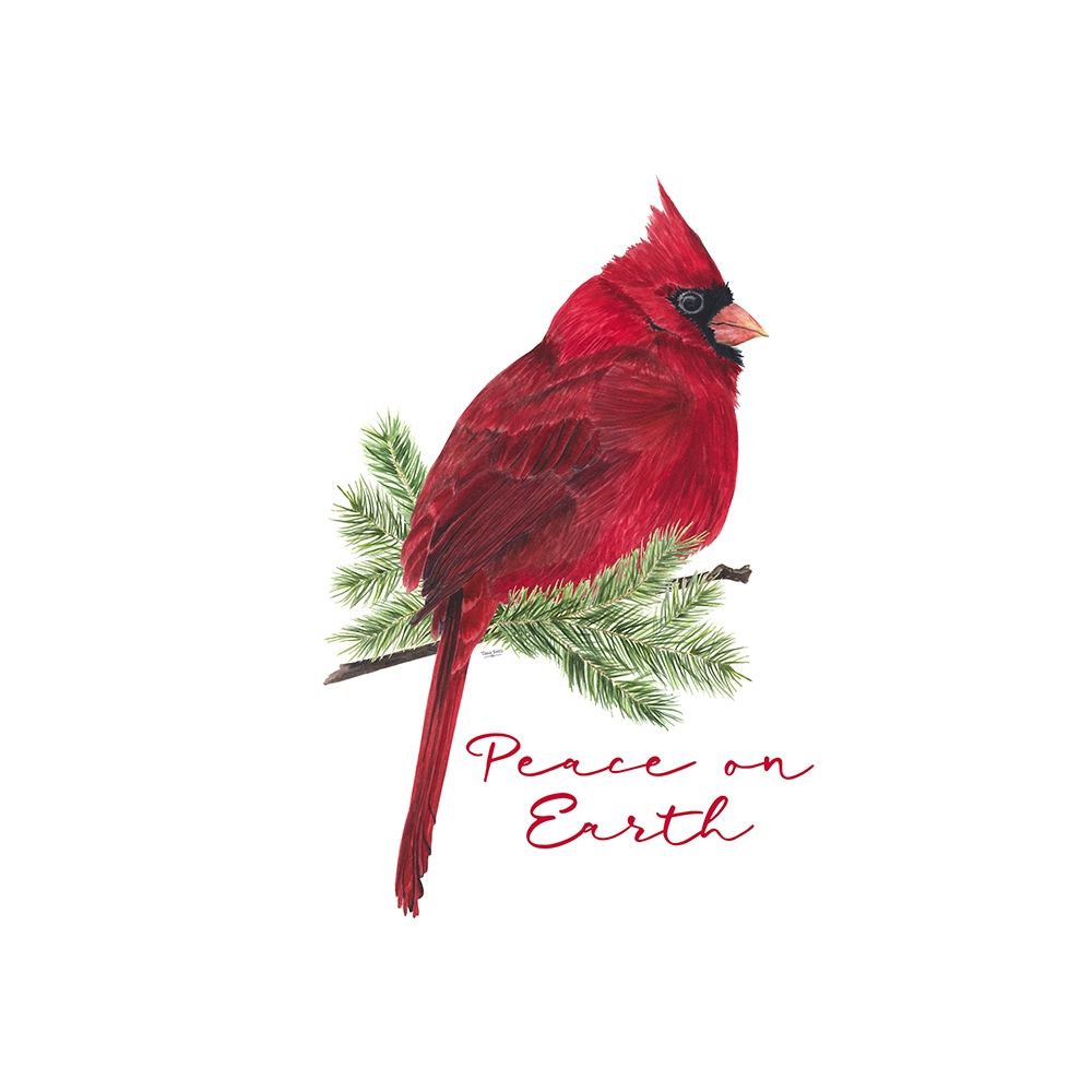 Home for the Holidays icon II-Cardinal art print by Tara Reed for $57.95 CAD