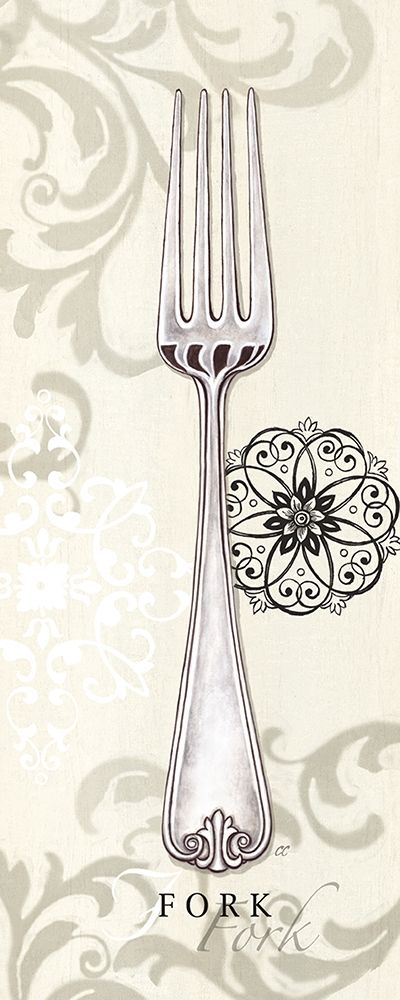 Fork art print by Cynthia Coulter for $57.95 CAD