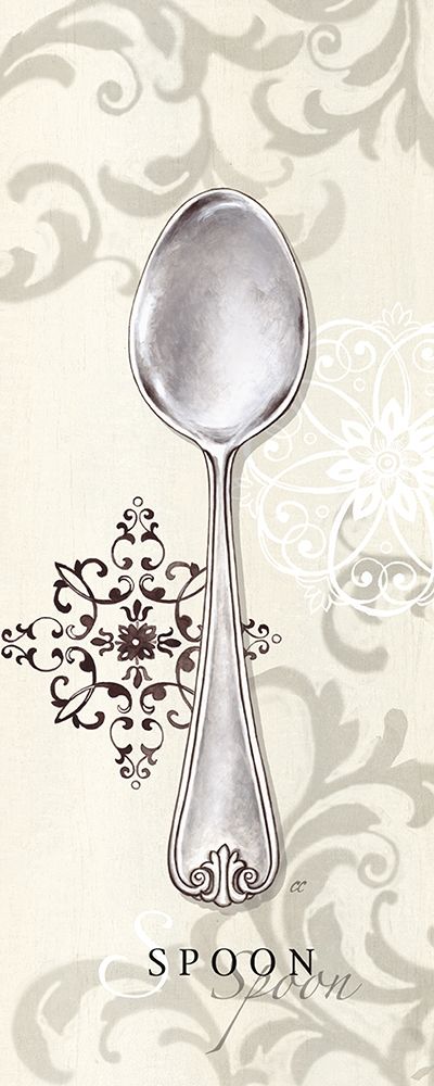 Spoon art print by Cynthia Coulter for $57.95 CAD