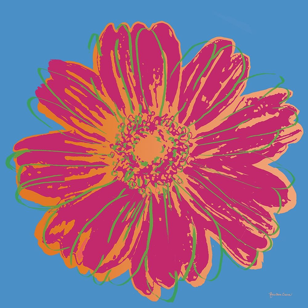 Flower Pop Art I art print by Marie-Elaine Cusson for $57.95 CAD