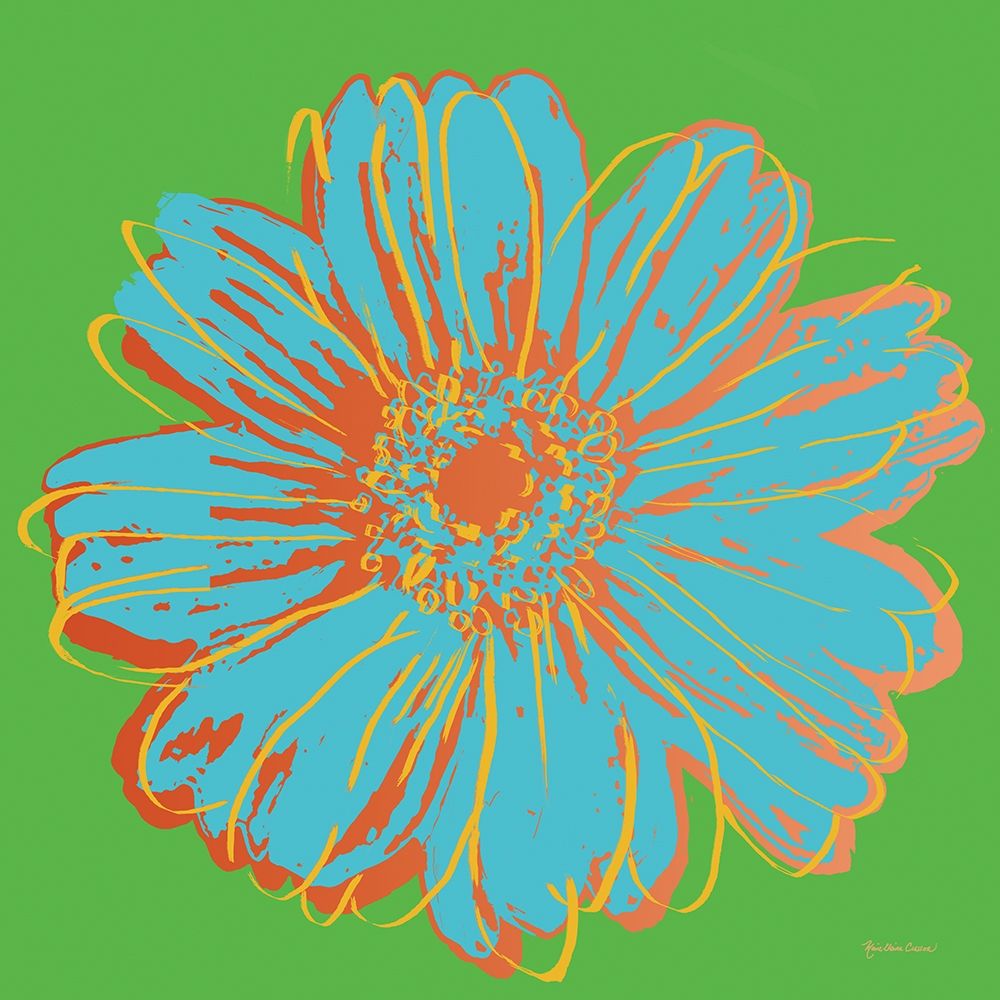 Flower Pop Art II art print by Marie-Elaine Cusson for $57.95 CAD