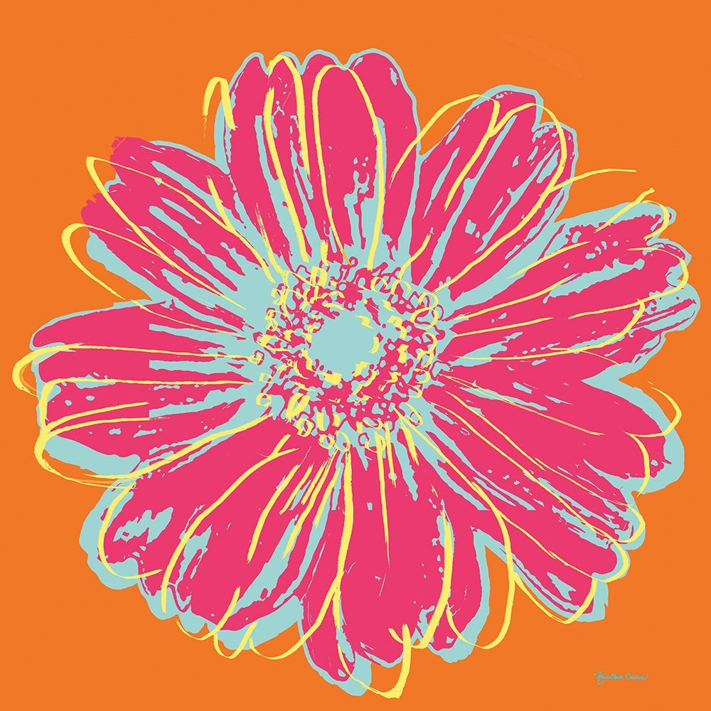 Flower Pop Art III art print by Marie-Elaine Cusson for $57.95 CAD