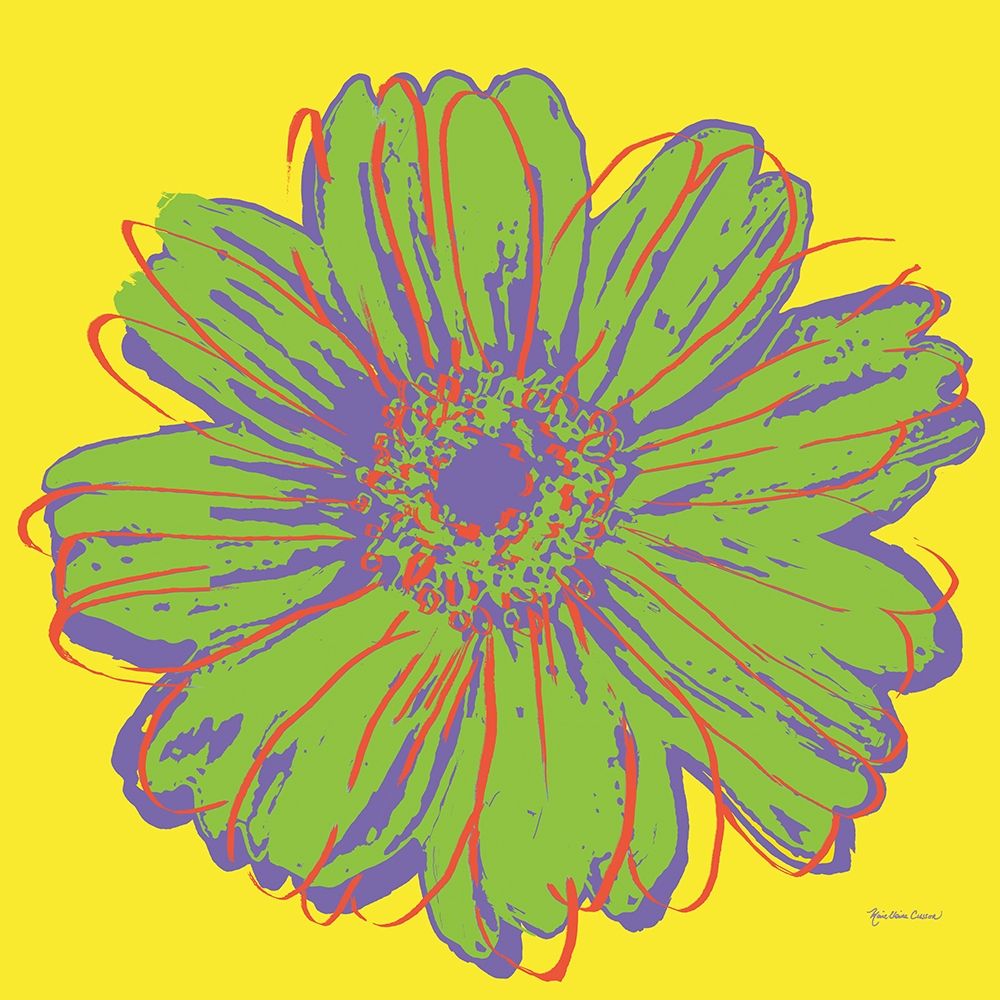 Flower Pop Art V art print by Marie-Elaine Cusson for $57.95 CAD