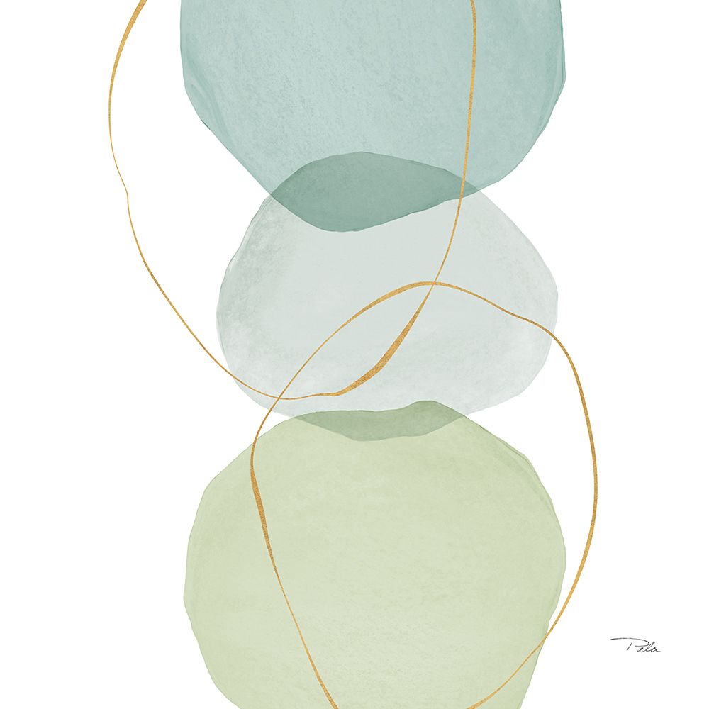 Pastel  Circles II art print by PELA for $57.95 CAD