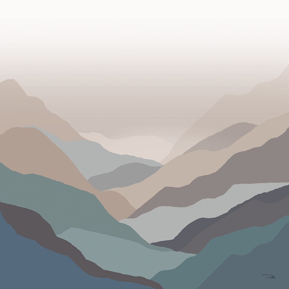 Mountain  Valley art print by PELA for $57.95 CAD