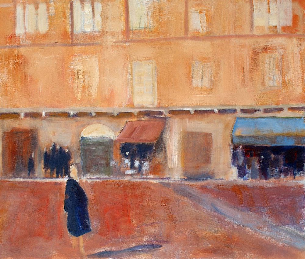 Alone in the Piazza art print by Susanne Marie for $57.95 CAD