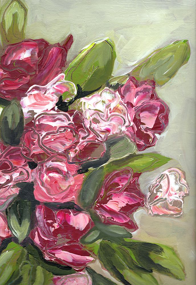 Prettiest Bunch of Flowers portrait II art print by Marcy Chapman for $57.95 CAD