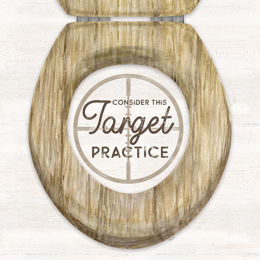 Bath Art IV-Target Practice art print by Tara Reed for $57.95 CAD