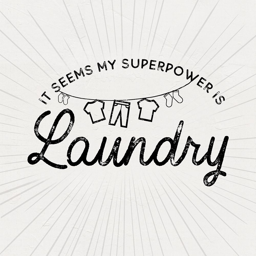 Laundry Art VI-Superpower art print by Tara Reed for $57.95 CAD