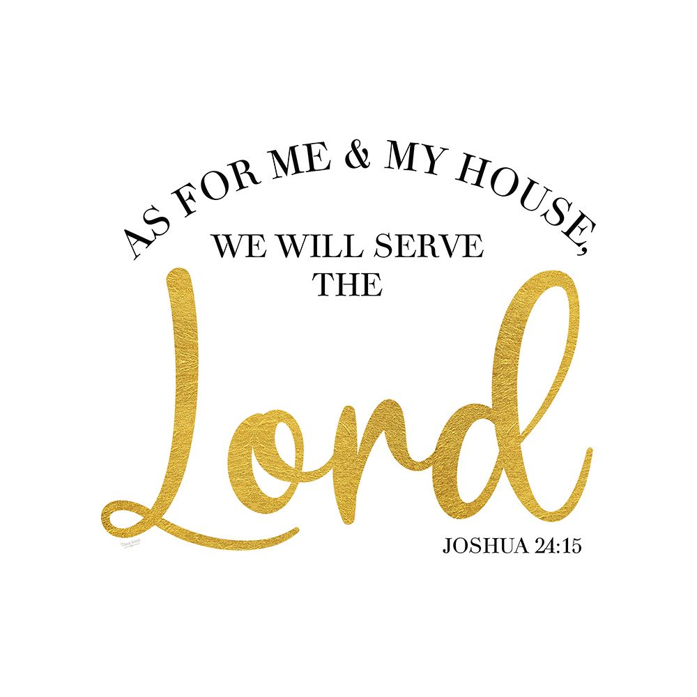 Religious Art IV-Serve the Lord art print by Tara Reed for $57.95 CAD