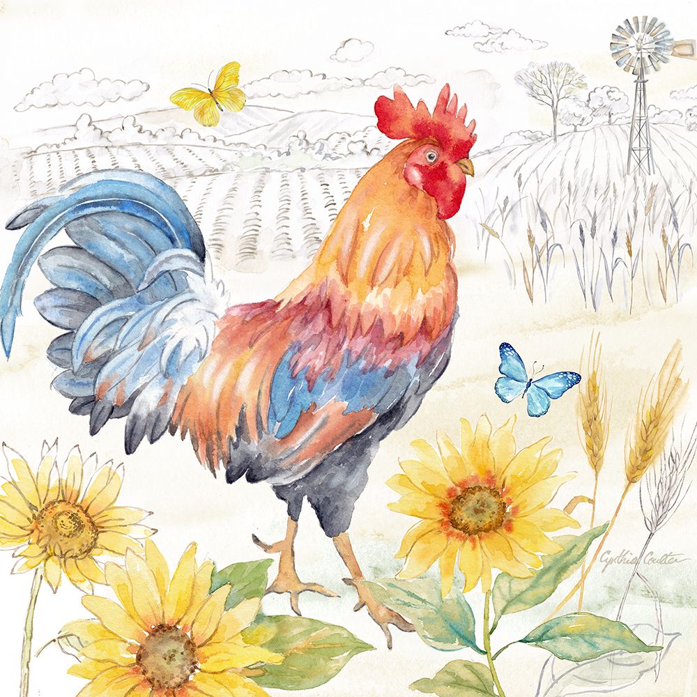 Good Morning Sunshine I art print by Cynthia Coulter for $57.95 CAD