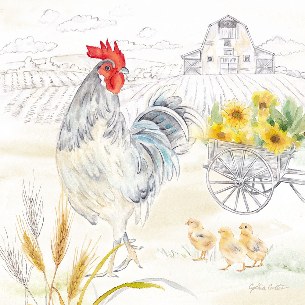 Good Morning Sunshine IV art print by Cynthia Coulter for $57.95 CAD