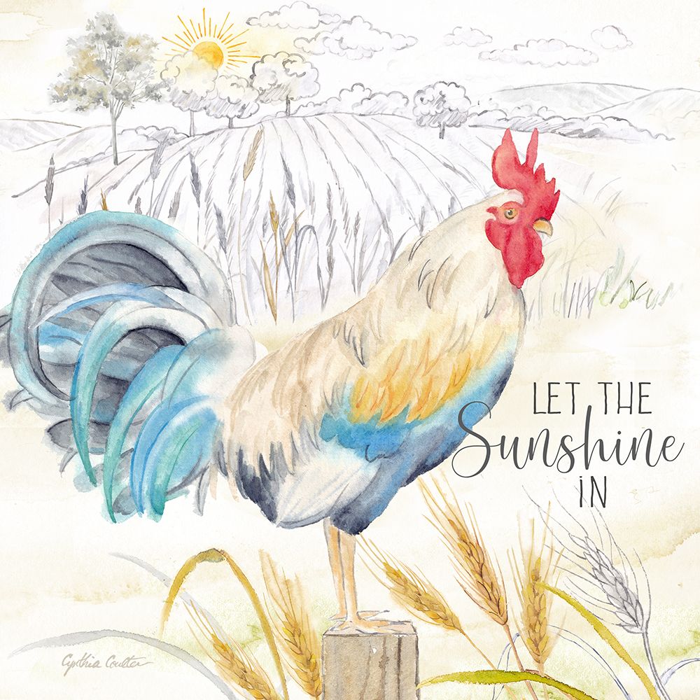 Good Morning Sunshine VII-Let the Sunshine art print by Cynthia Coulter for $57.95 CAD