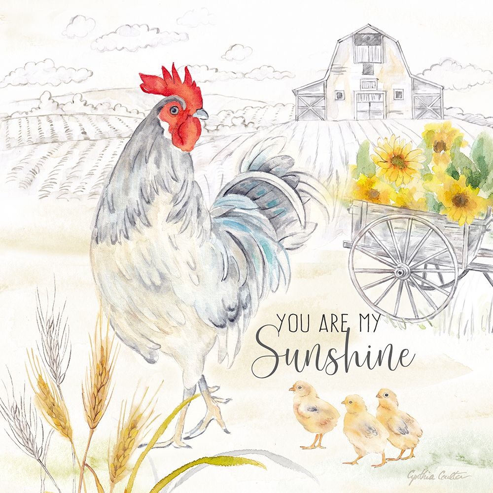Good Morning Sunshine VIII-My Sunshine art print by Cynthia Coulter for $57.95 CAD