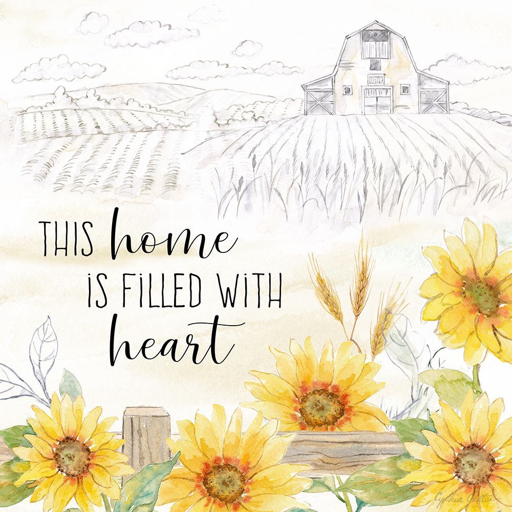 Good Morning Sunshine XI-This Home art print by Cynthia Coulter for $57.95 CAD