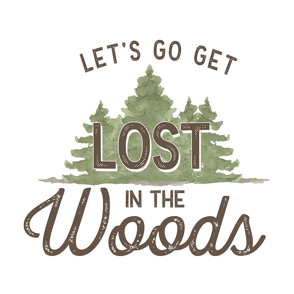 Lost in Woods IV-Lets Go art print by Tara Reed for $57.95 CAD