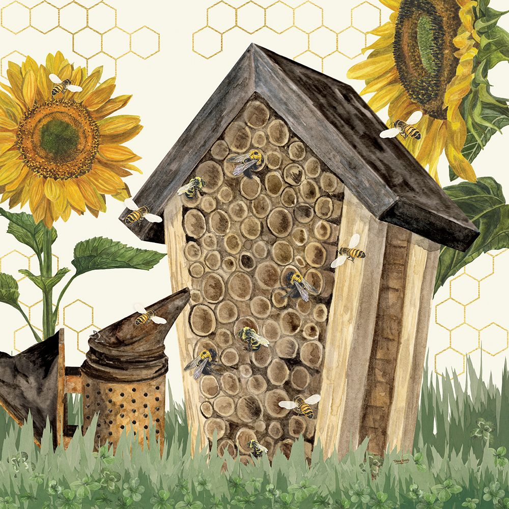 Honey Bees And Flowers Please X art print by Tara Reed for $57.95 CAD