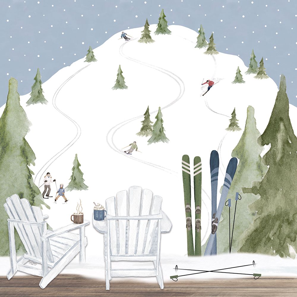 Winter Mountain Getaway XI art print by Tara Reed for $57.95 CAD