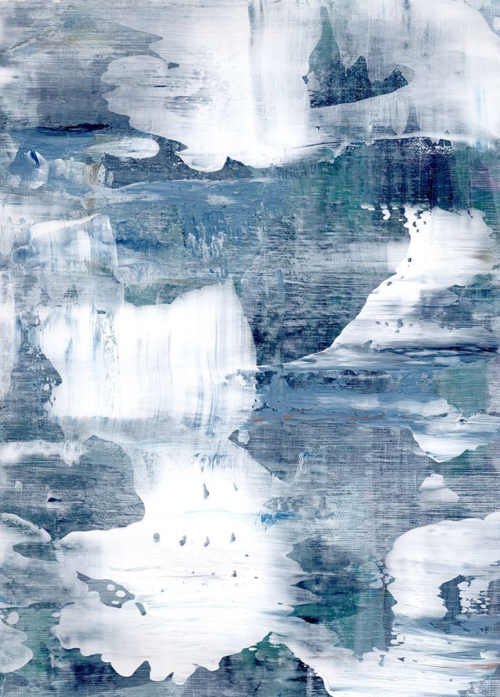Glaciers abstract art print by Marcy Chapman for $57.95 CAD