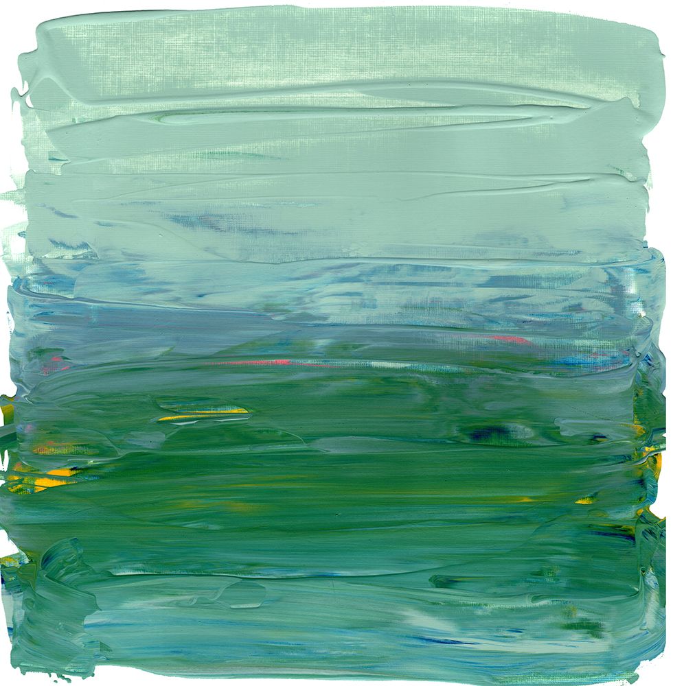Green Day abstract art print by Marcy Chapman for $57.95 CAD