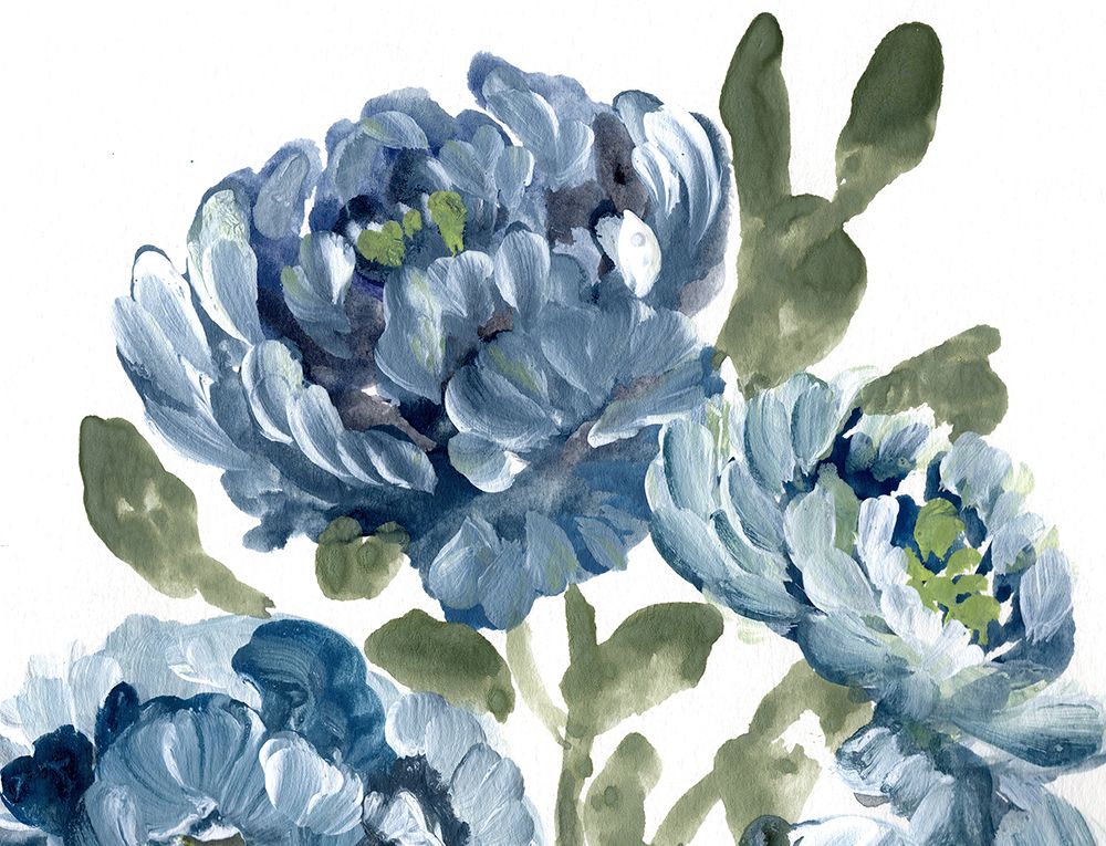 Blue Blooms landscape art print by Marcy Chapman for $57.95 CAD
