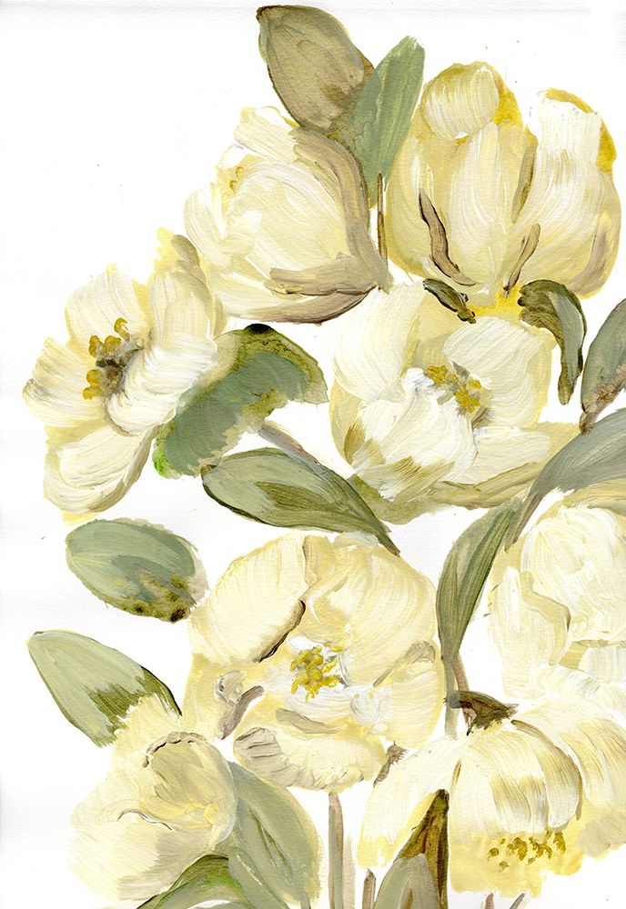 Drooping Yellow Tulips art print by Marcy Chapman for $57.95 CAD