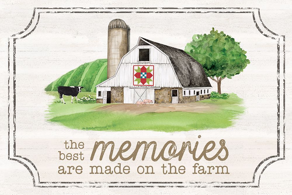 Spring on the Farm landscape II-Memories art print by Tara Reed for $57.95 CAD