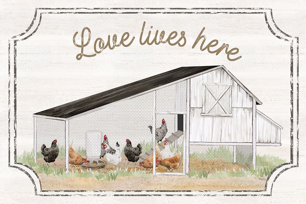 Spring on the Farm landscape IV-Love Lives Here art print by Tara Reed for $57.95 CAD