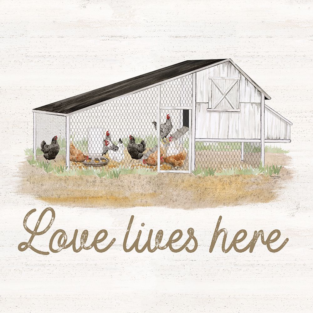 Spring on the Farm III-Love Lives Here art print by Tara Reed for $57.95 CAD