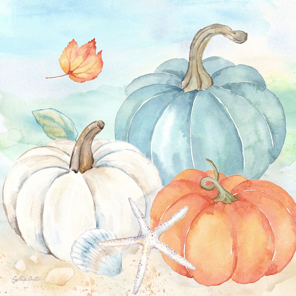 Harvest by the Sea V art print by Cynthia Coulter for $57.95 CAD