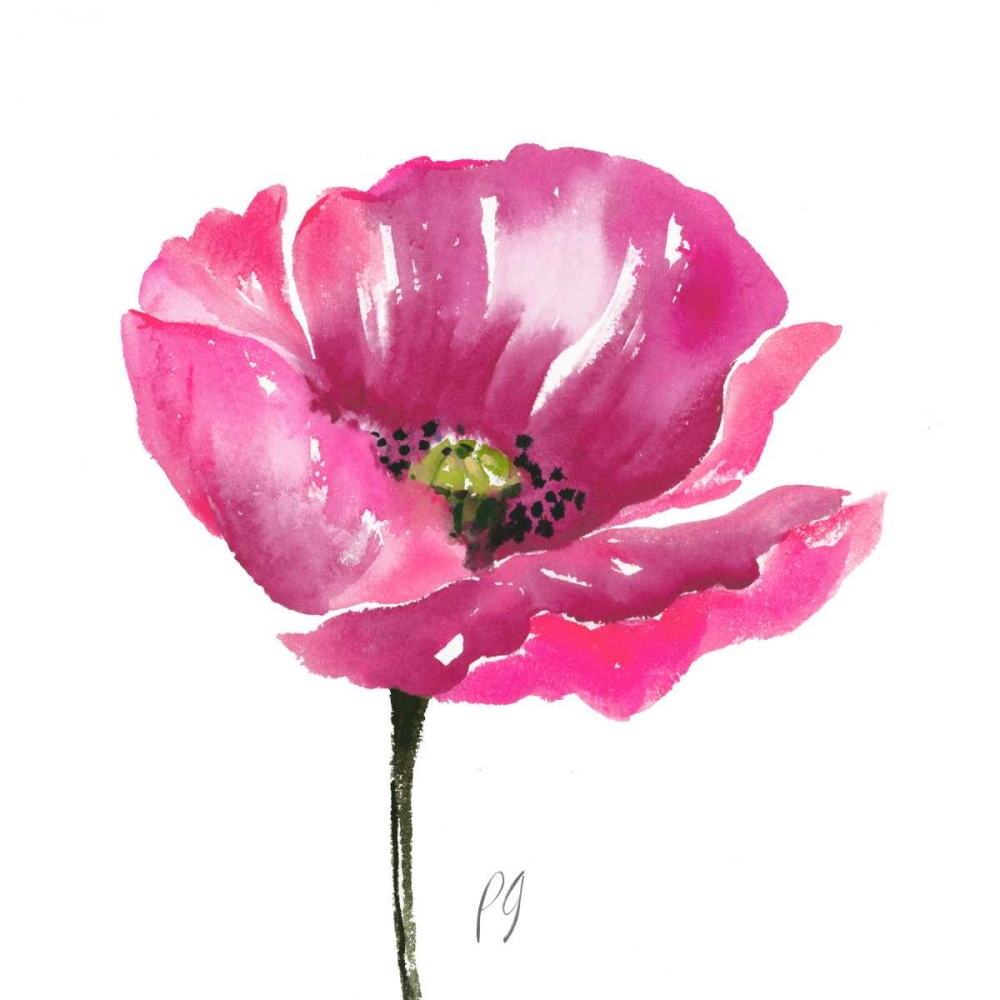 Poppies Tempo I art print by Pamela Gladding for $57.95 CAD