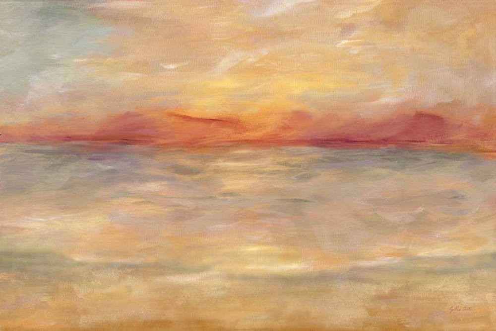 Sunrise Reflections Landscape art print by Cynthia Coulter for $57.95 CAD