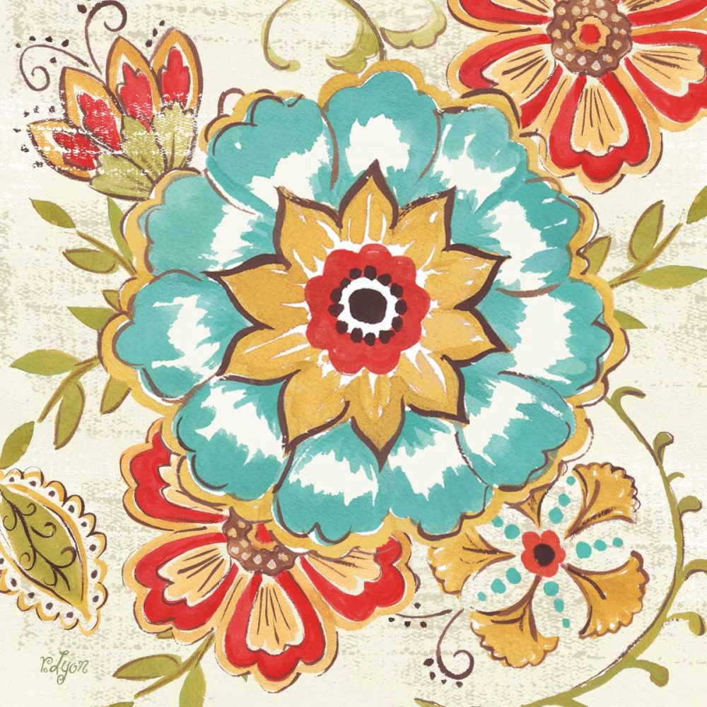 Boho Florals II art print by Rebecca Lyon for $57.95 CAD