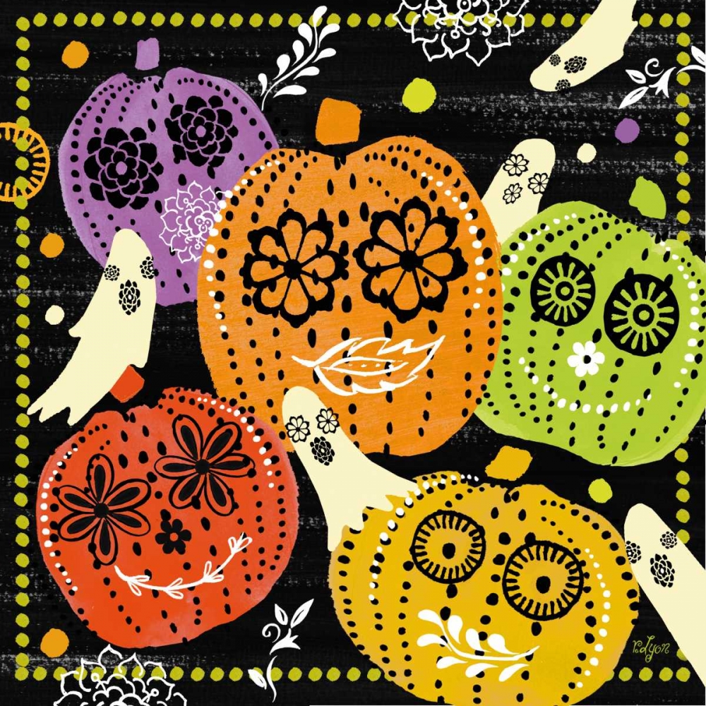 Pumpkin Patch II art print by Rebecca Lyon for $57.95 CAD