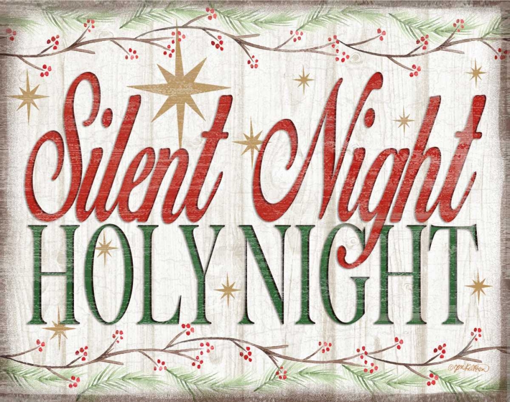 Adore Him Holy Night II art print by Jen Killeen for $57.95 CAD