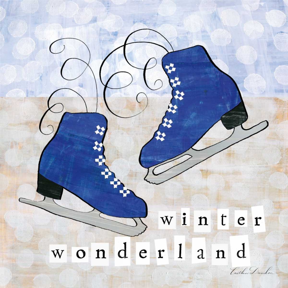 Winter Wonderland IV art print by Caitlin Dundon for $57.95 CAD