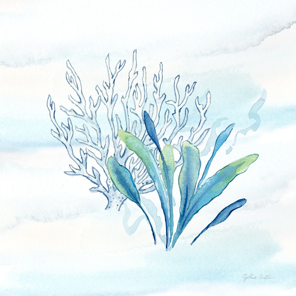 Great Blue Sea VI art print by Cynthia Coulter for $57.95 CAD