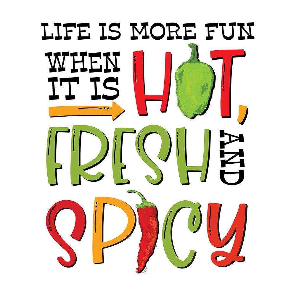 Hot And Spicy I art print by Tara Reed for $57.95 CAD
