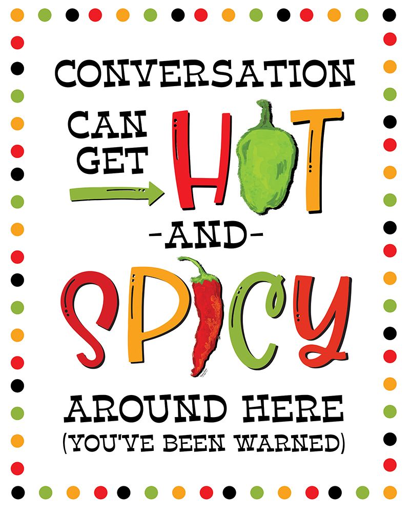 Hot And Spicy V art print by Tara Reed for $57.95 CAD