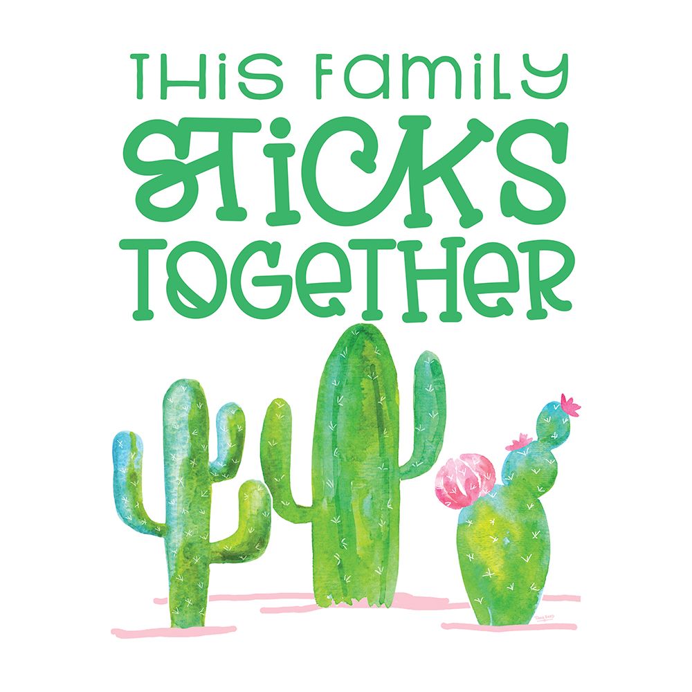 Playful Cactus II art print by Tara Reed for $57.95 CAD