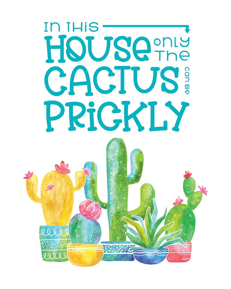 Playful Cactus XI art print by Tara Reed for $57.95 CAD