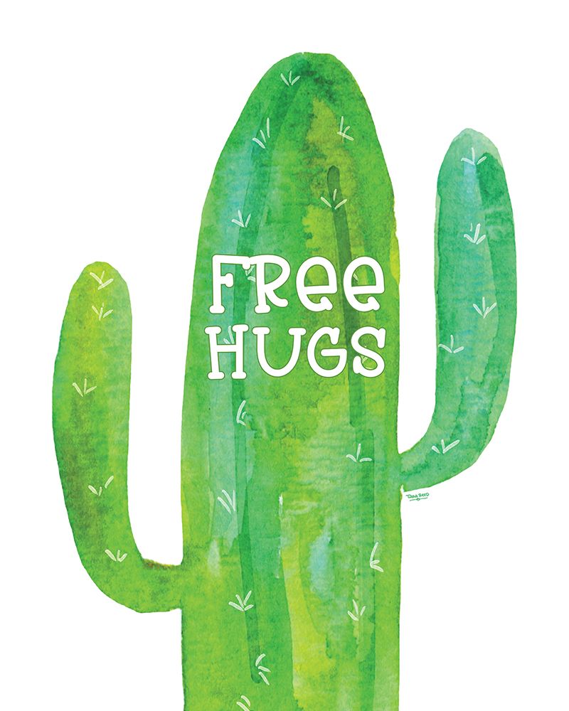 Playful Cactus XII art print by Tara Reed for $57.95 CAD