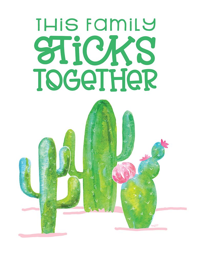 Playful Cactus XIII art print by Tara Reed for $57.95 CAD