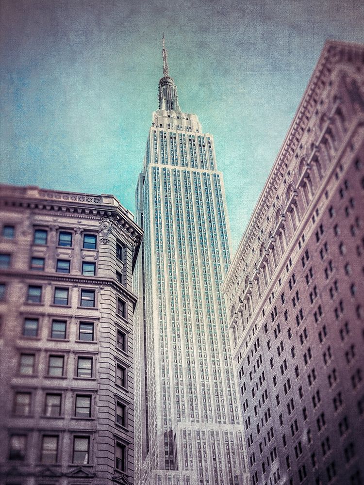 Low angle shot of a Empire State building - New York art print by Assaf Frank for $57.95 CAD
