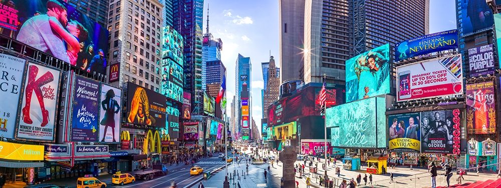 Times Square-New York City art print by Assaf Frank for $57.95 CAD