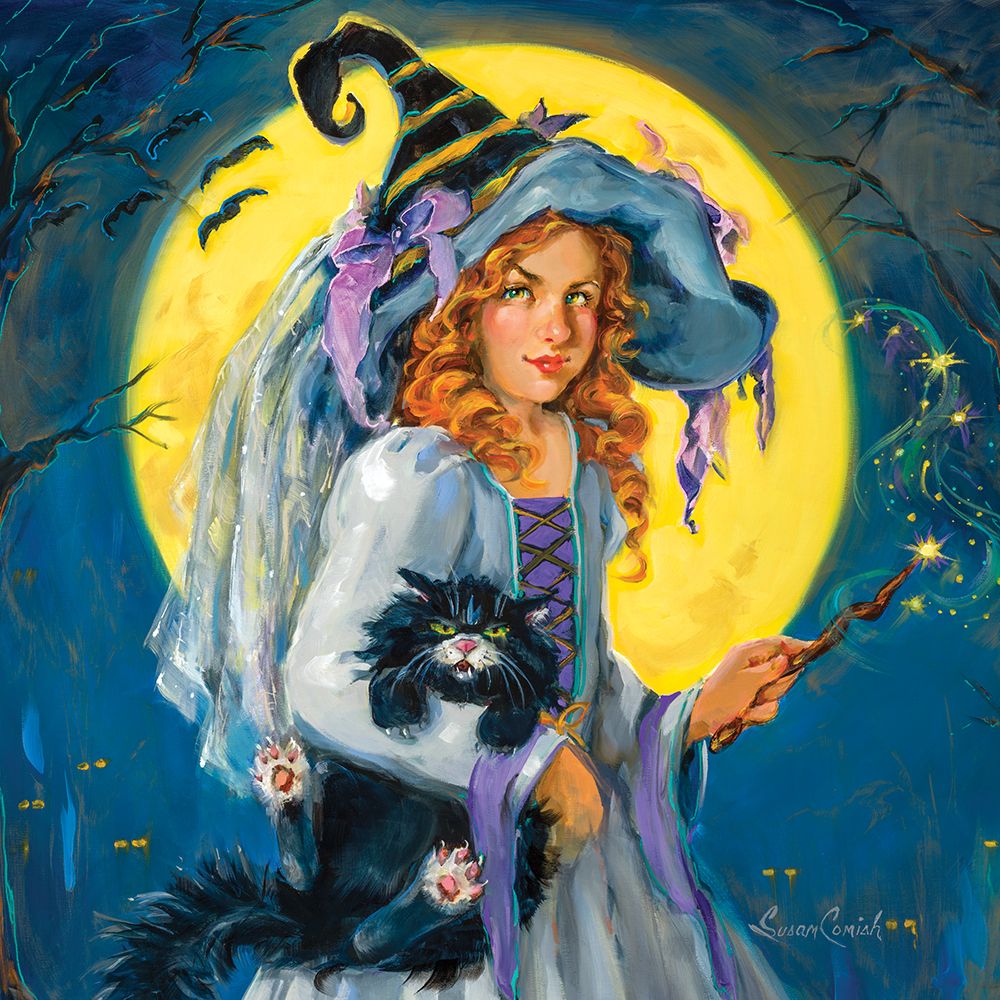 Witchs Night Out art print by Susan Comish for $57.95 CAD