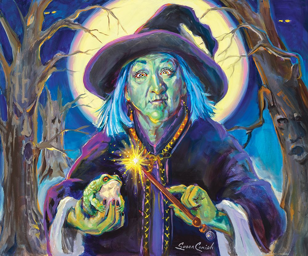 Ill Put A Spell On You art print by Susan Comish for $57.95 CAD