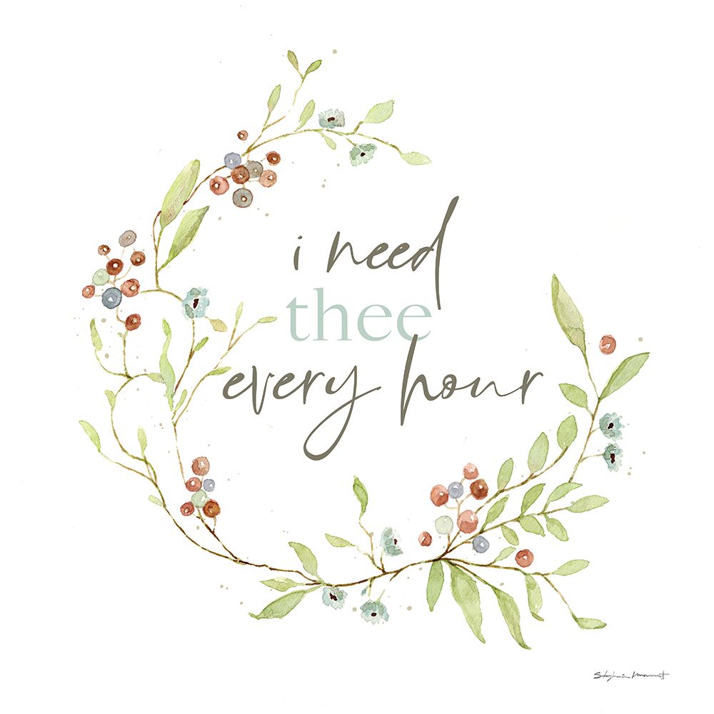 I Need Thee art print by Stephanie Marrott for $57.95 CAD