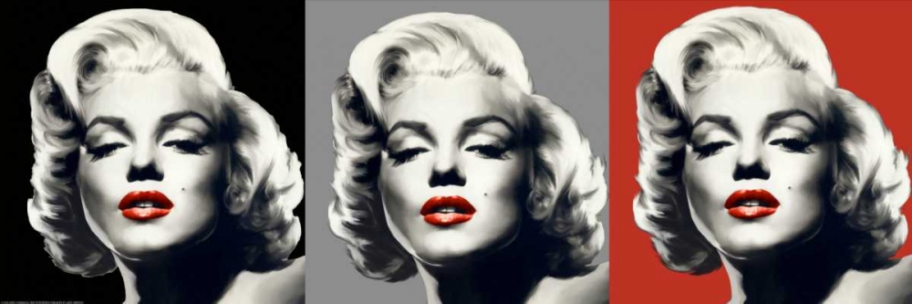 Marilyn Graphic Trio art print by Chris Consani for $57.95 CAD