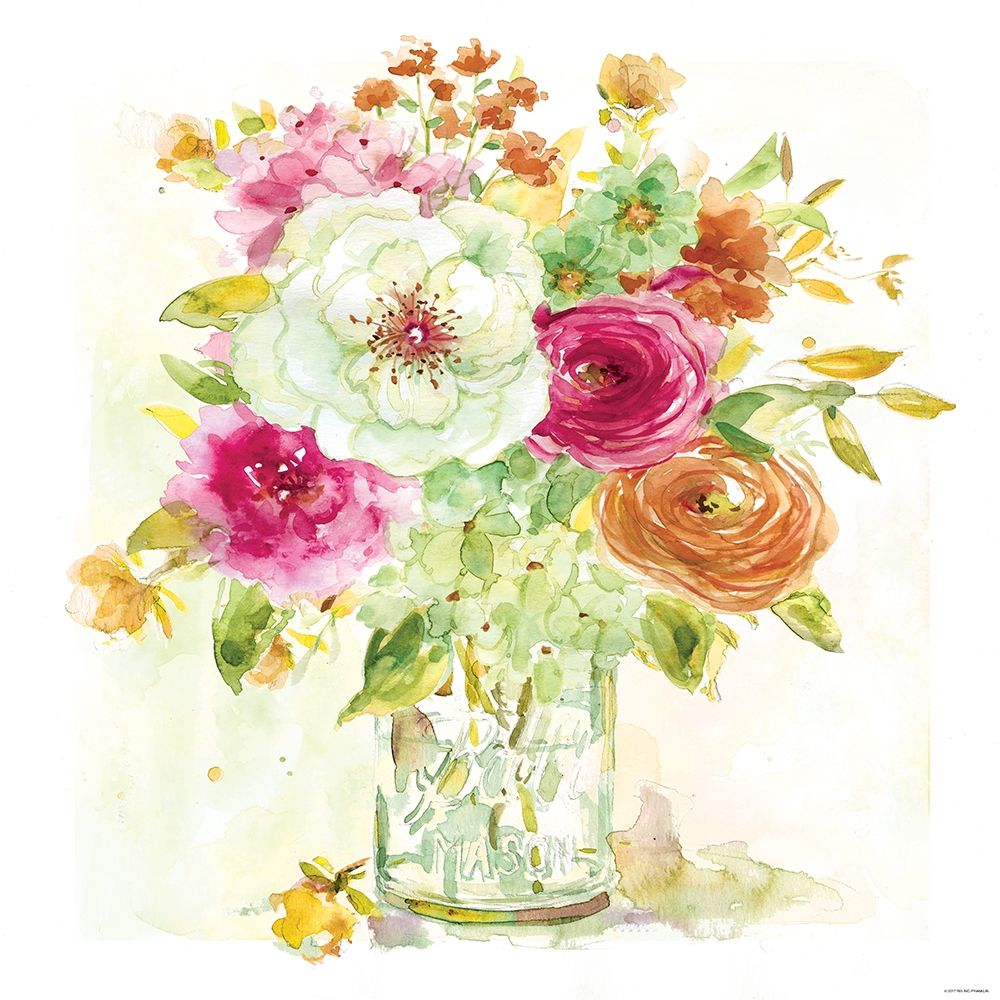 Garden Jar 5 art print by Elizabeth Franklin for $57.95 CAD